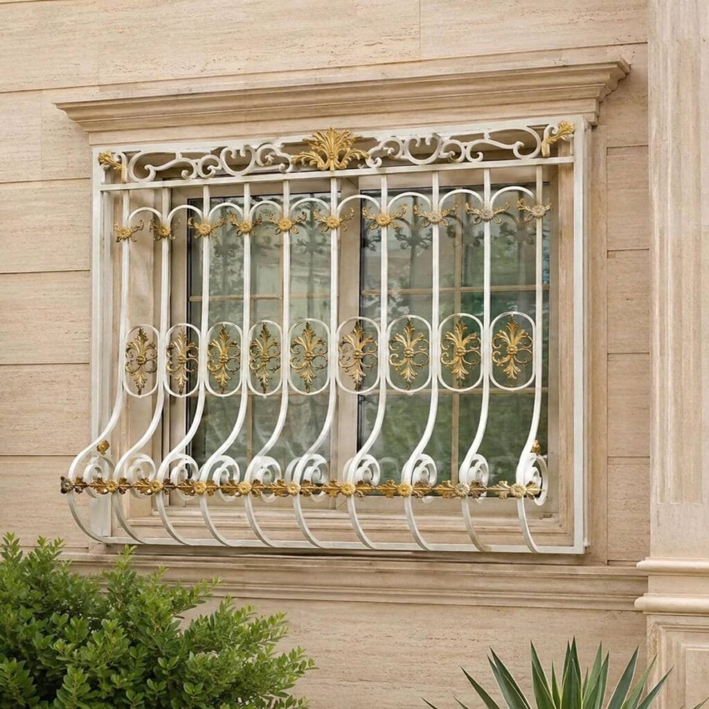 نرده پنجره فلزی سفارشی