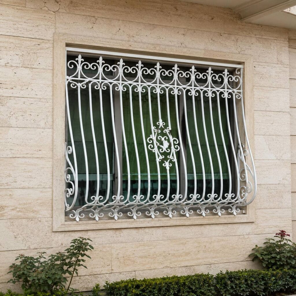 نرده پنجره ویلایی مدرن نرده پنجره ویلایی مدرن