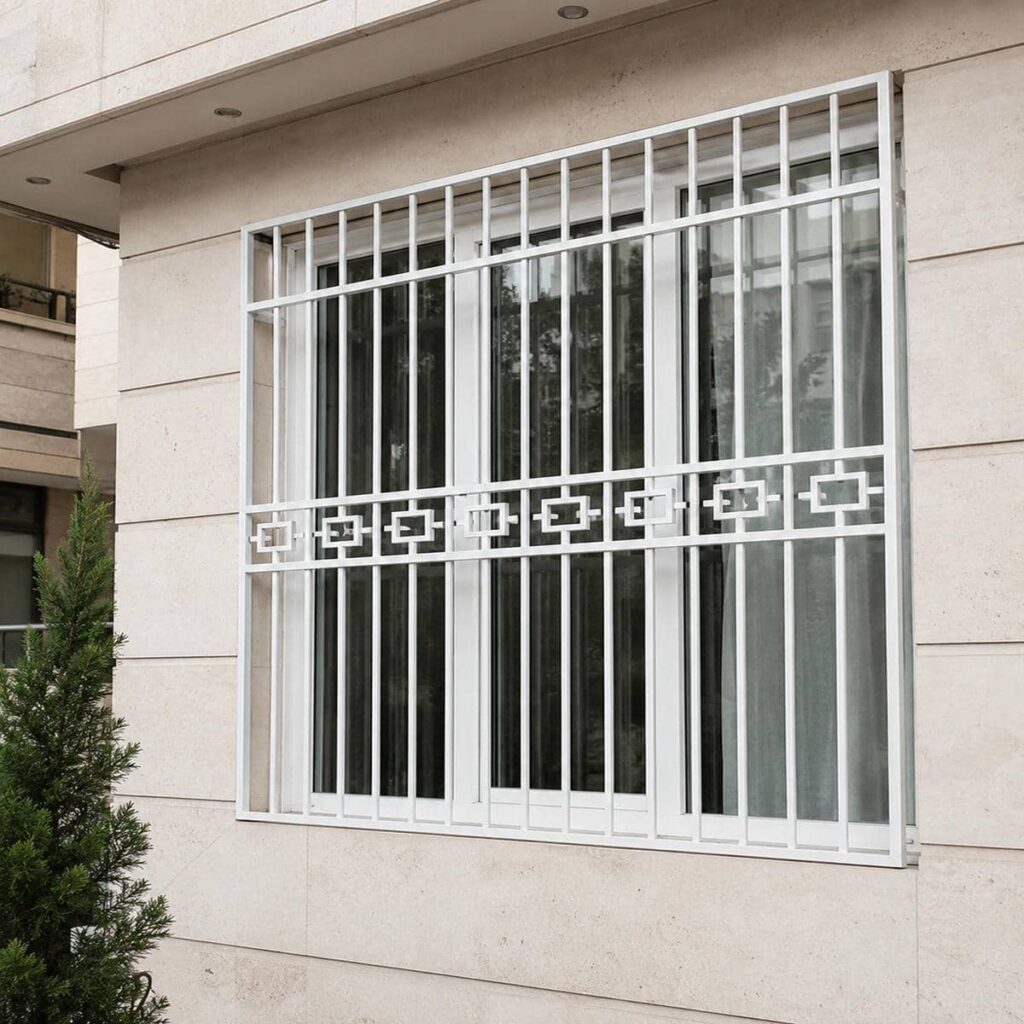 حفاظ پنجره ثابت اجرا شده حفاظ پنجره ثابت اجرا شده