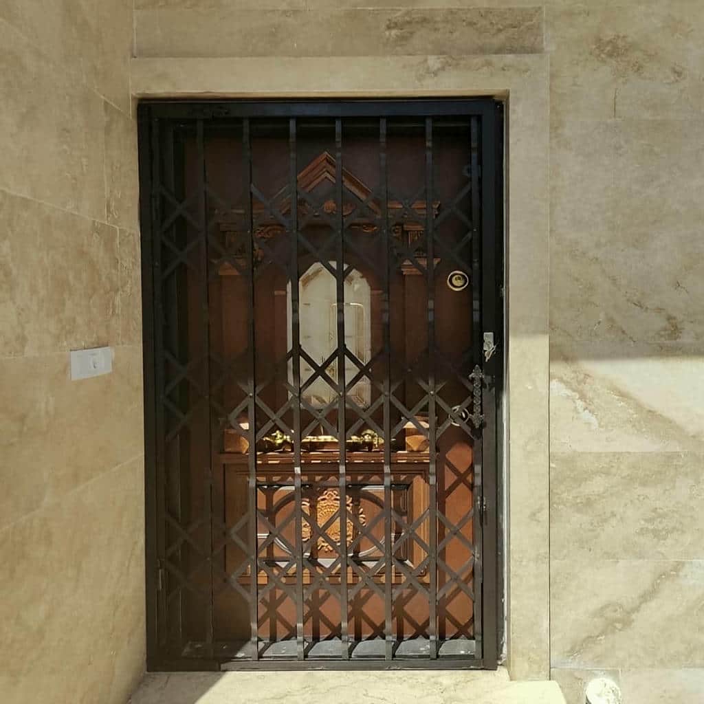 برگه توافق نصب کنار نمونه گارد فلزی