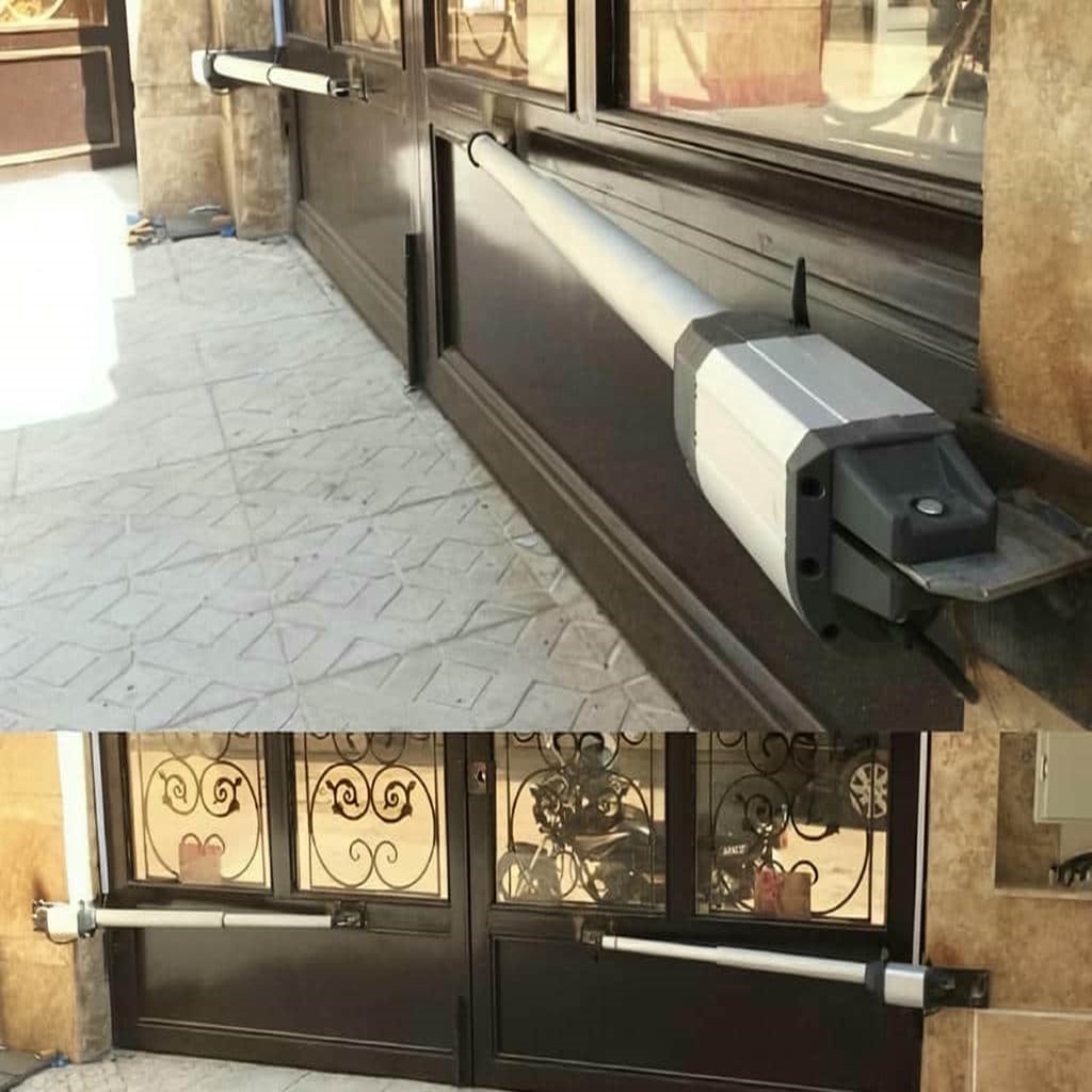 جک درب پارکینگ بازویی در اراک با بدنه فلزی