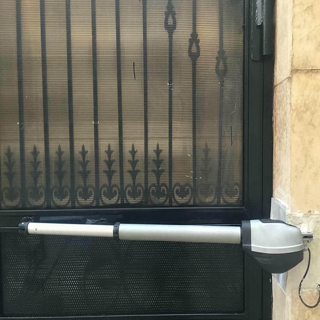 جک درب پارکینگ بازویی فلزی در استان مرکزی
