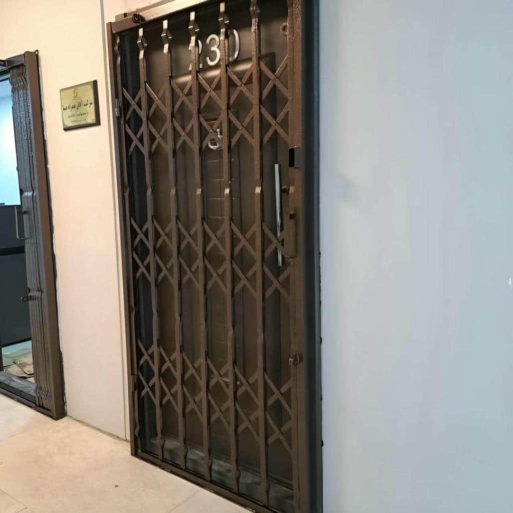 درب آکاردئونی تاشو برای ورودی استان خراسان شمالی درب آکاردئونی تاشو برای ورودی استان خراسان شمالی