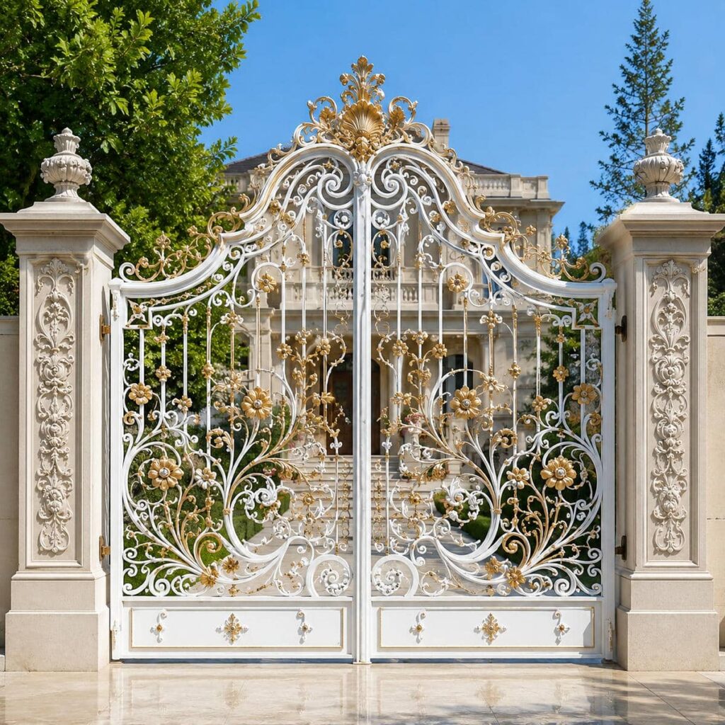 درب حیاط دو لنگه برای خانه ویلایی در یاسوج درب حیاط دو لنگه برای خانه ویلایی در یاسوج