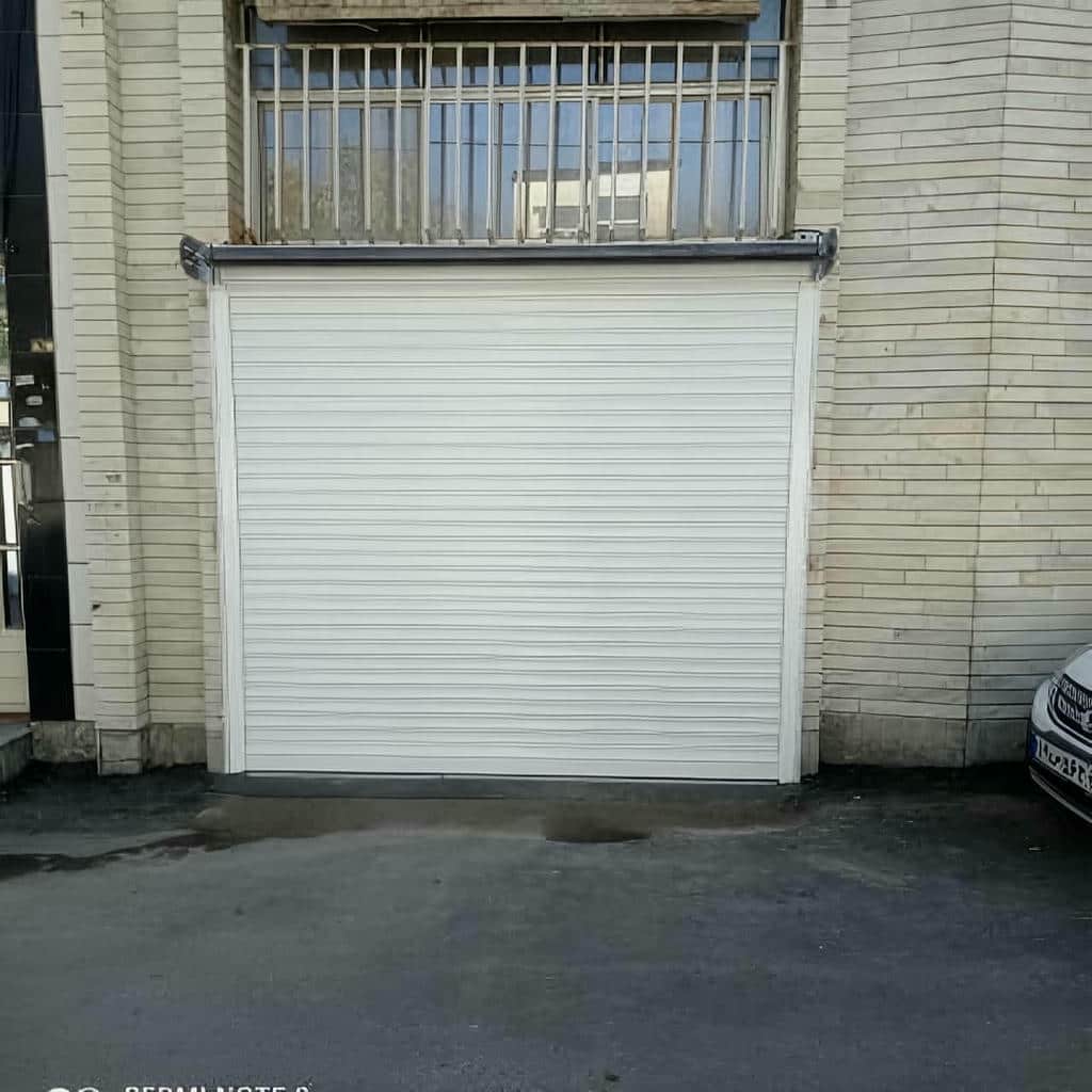 کرکره برقی آلومینیومی در استان البرز نمای ورودی مدرن