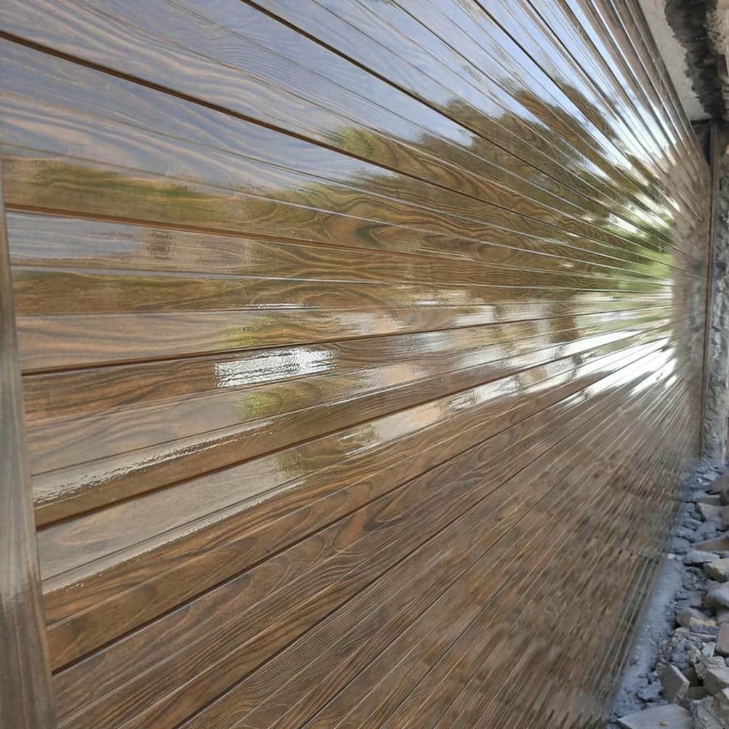 کرکره برقی با رنگ هماهنگ با نمای ساختمان کرکره برقی با رنگ هماهنگ با نمای ساختمان