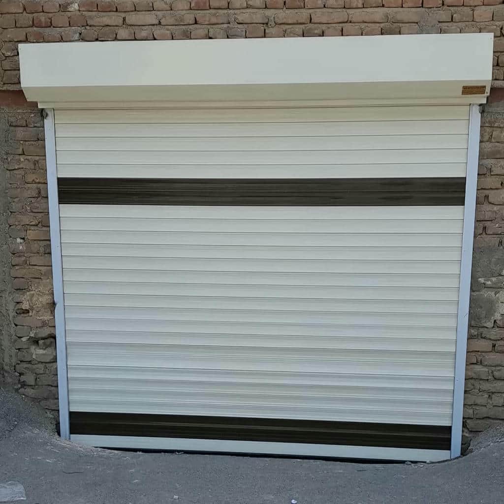 کرکره برقی فولادی برای ورودی فروشگاه
