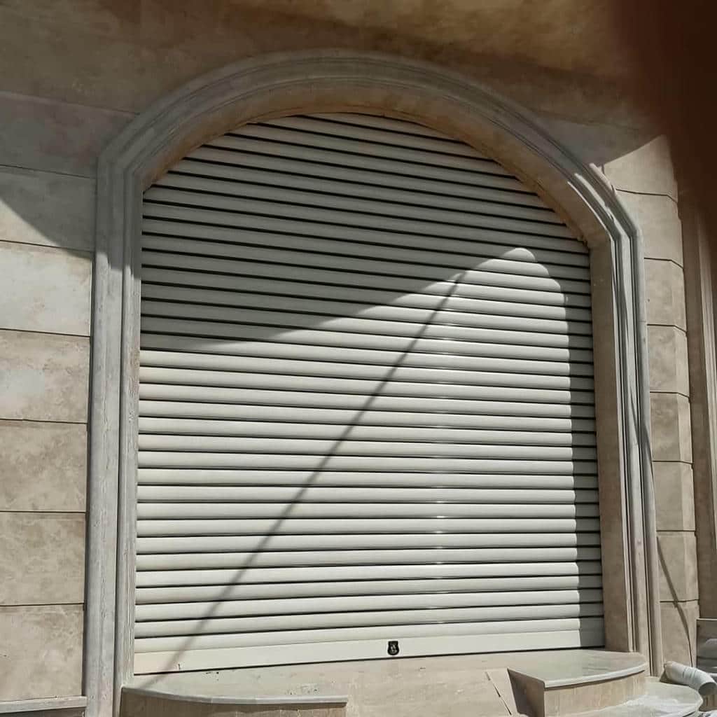 کرکره برقی فولادی خاکستری در استان کرمان