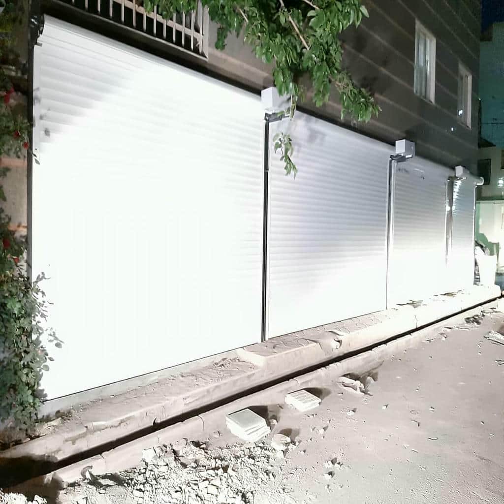کرکره ریموت دار پارکینگ مسکونی در استان خوزستان