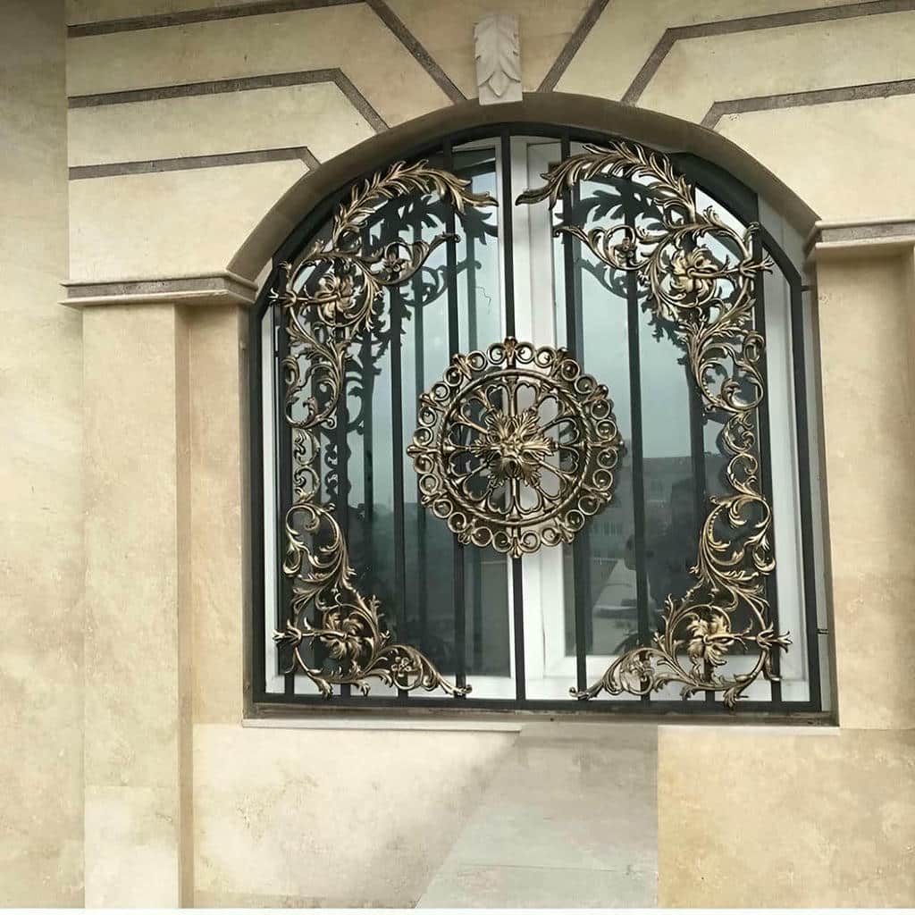 حفاظ پنجره آهنی مشکی در سنندج مرکز تخصصی فروش حفاظ پنجره در سنندج و حومه